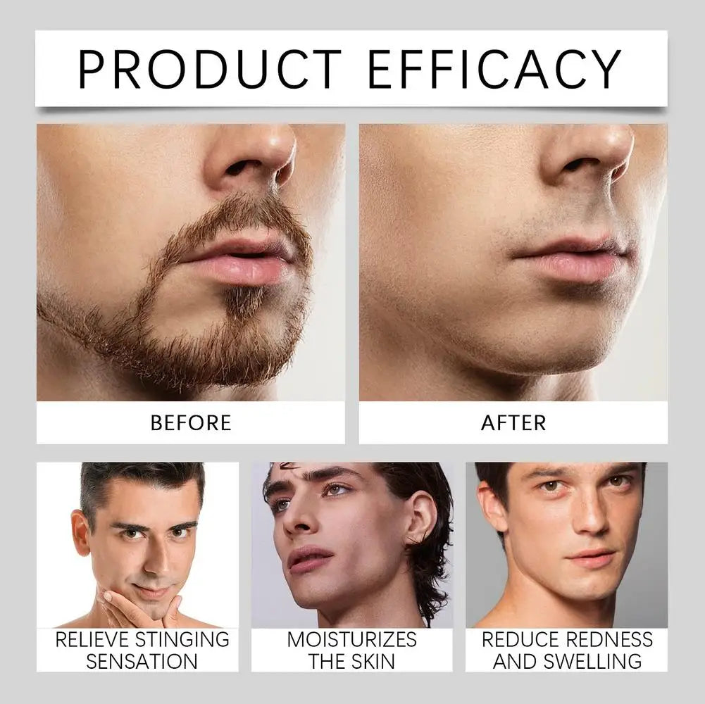 Deep Moisturizing Aftershave Spray 100ml Efficient Hydration Repair Soothe Beard Reduce Redness Swelling Non Greasy Soft