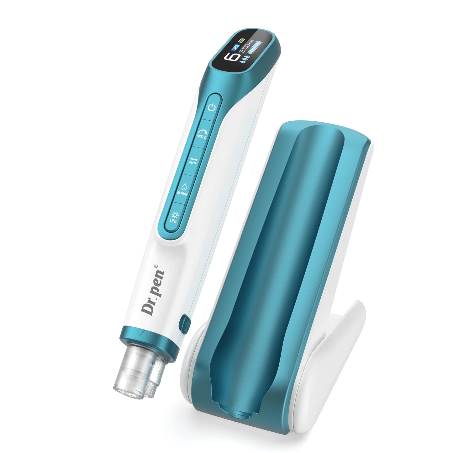 Dr. Pen H6 Derma Pen Advanced Serum Infusion Microneedling Pen with Light Therapy Needle length 0.25 MM