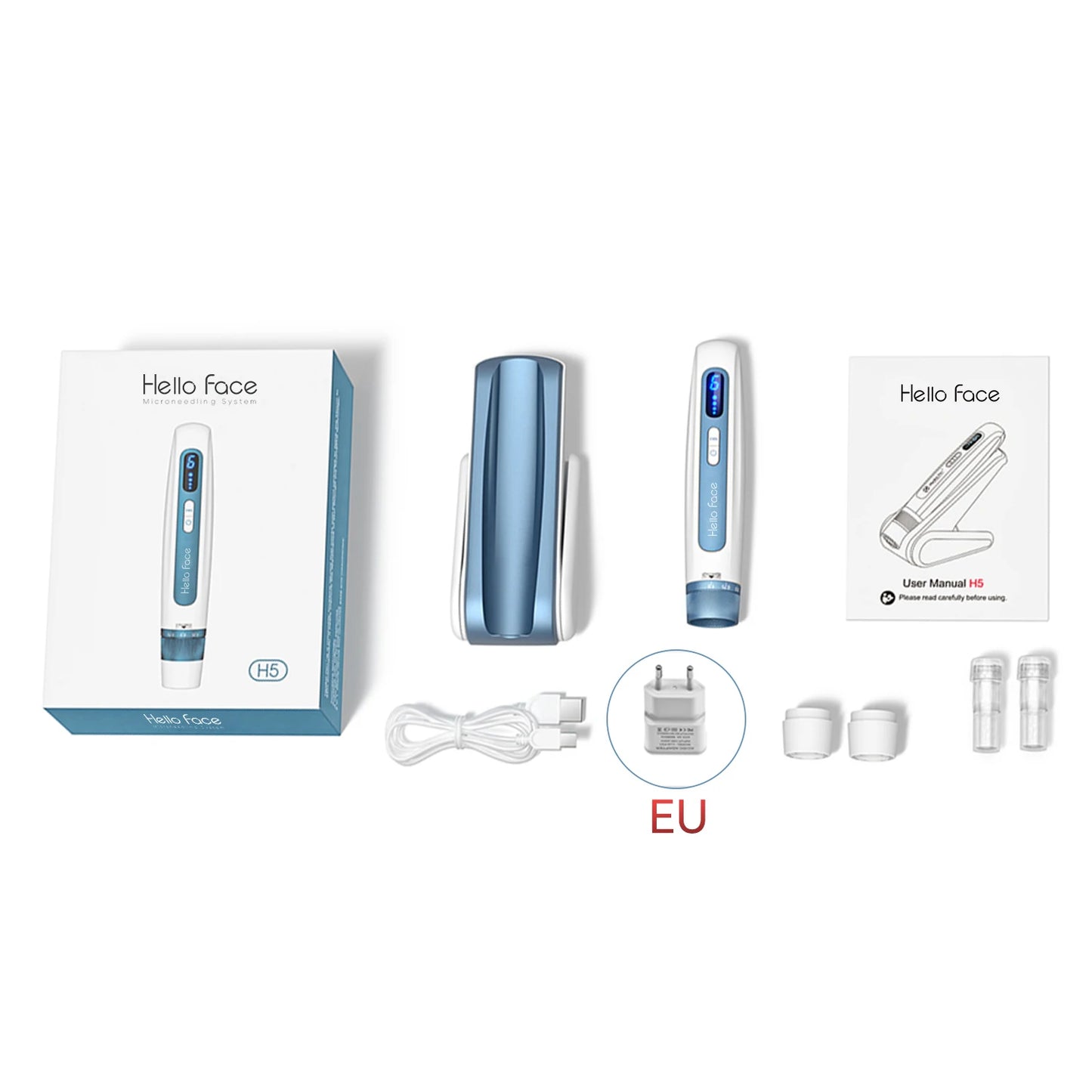 Original Hello Face H5 Dr. Pen EMS Microneedling Pen needle length 0.25 mm