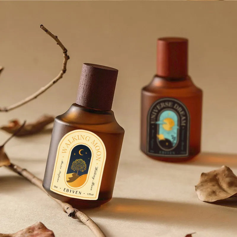 Korean Unisex Woody Perfume Mixed Woody Floral Fruity Lasting Fresh Light Perfume Charming Men Women Dating Fragrance Mist 50ml