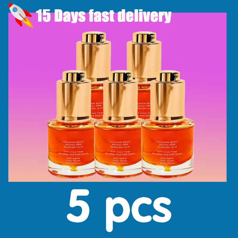Retinol wrinkle removing facial essence instantly tightens, lifts and lightens fine lines skin care