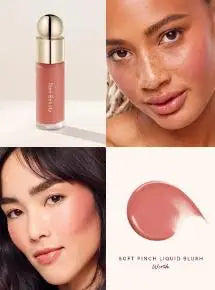 Rare Beauty Soft Pinch Liquid Blush Silky And Glides On Smoothly Long Lasting Plump Makeup Hope Love Virtue Happy Wonder Worth