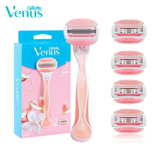 Gillette Venus ComfortGlide Womens Razor White Tea Scented Gel Bar Protects Against Skin Irritation 3 layers Shaving Body Hair