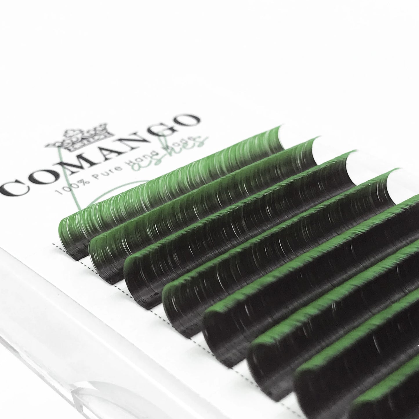 0.07mm Ombre Easy Fan Lashes Extension C/D Curl Wispy Natural Soft Gradient Pink/Blue/Green/Purple Volume Fans Silk Mink Lashes