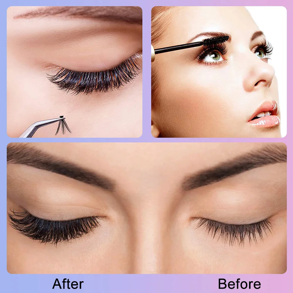 A1 Customized Shampoo Cleanser Private Label Your Name Brand Individual No Allergy Eyelash Glue Logo Adhesive Custom