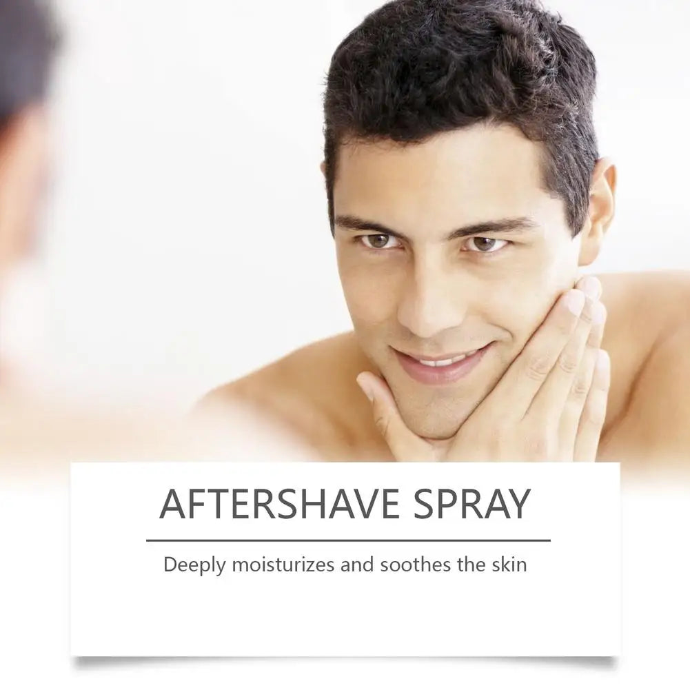Deep Moisturizing Aftershave Spray 100ml Efficient Hydration Repair Soothe Beard Reduce Redness Swelling Non Greasy Soft