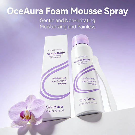 Hair Removal Mousse Pain Free Depilatory Underarm Leg Arm Body Long-Lasting Growth Inhibitor Smooth Skin Care Foam Mousse Spray
