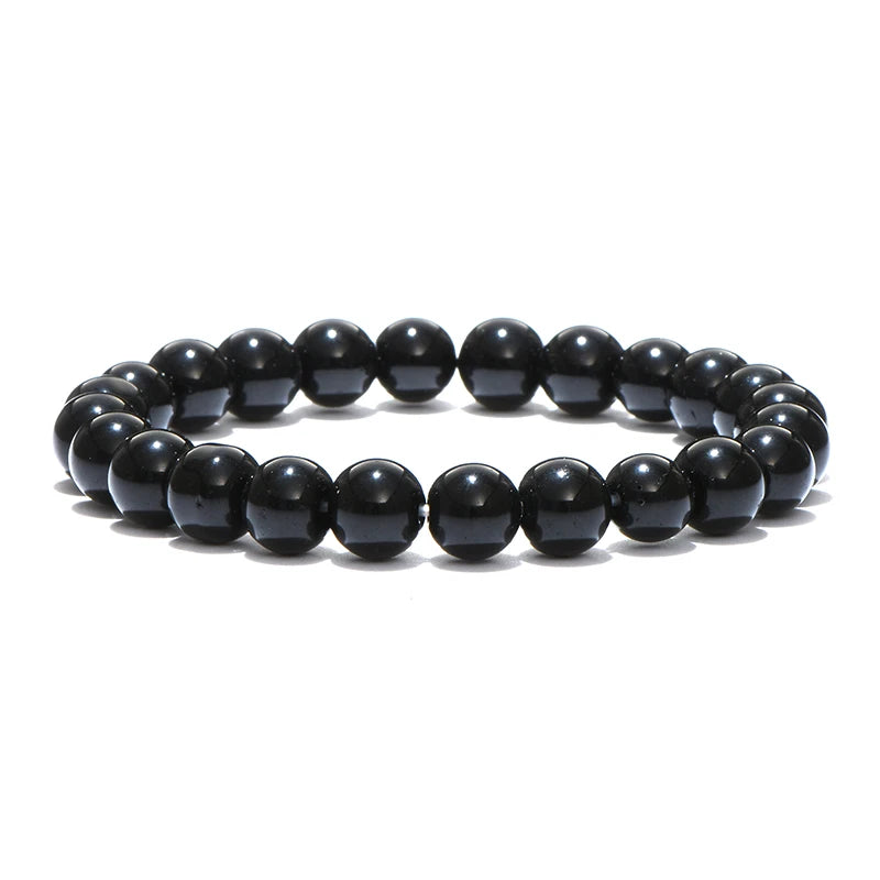 100% Real Natural Tiger Eyes Bracelet Men Women 6/8/10/12mm Grade A Smooth Beads Stone Braslet Yoga Meditation Braclet For Him