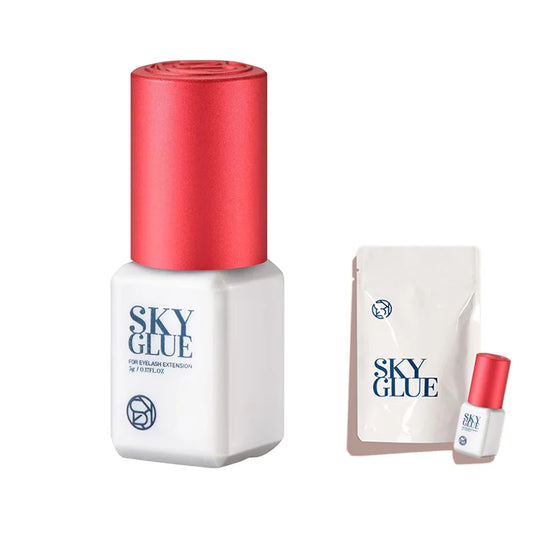 1 Bottle SKY S+ Glue for Eyelash Extensions 5ml Korea SKY Red Blue Black Cap Cola 0.5s Fast Drying Lash Glue Original Supplies