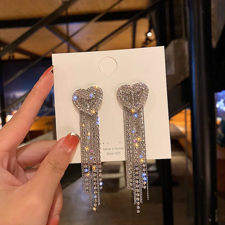 2023 New Fashion Trend Unique Design Elegant Delicate Green Zircon Flower Earrings For Women Jewelry Wedding Party Premium Gifts