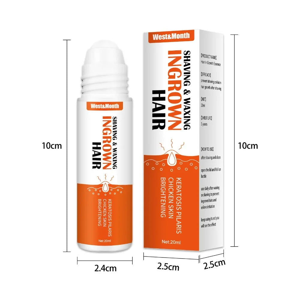 Ingrown Hairs Treatment After Shave Repair Serum Solution Dark Spot Reduce Redness for Vanish Pfb Skin Care Prevent Razor Bumps