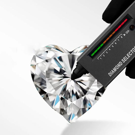 FIRERING 100% Genuine 3ct 9MM Pink Heart Moissanite Ring wit Certificate Passed Diamond Test Ring Women Jewelry Gift S925 Silver