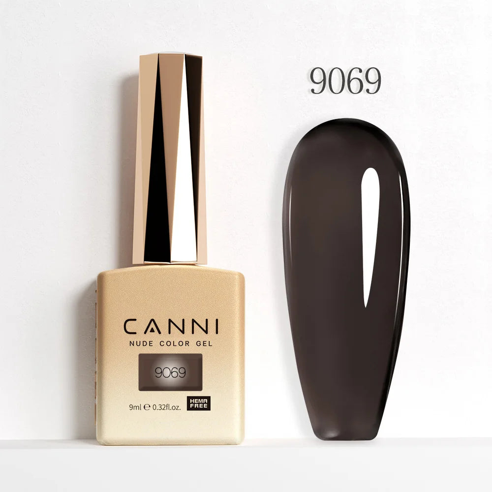 9ml CANNI Nail Gel Polish HEMA FREE Diamond Sparkle Sequin Gorgeous Color Venalisa Semi Permanent Soak Off UV LED Glitter Nails