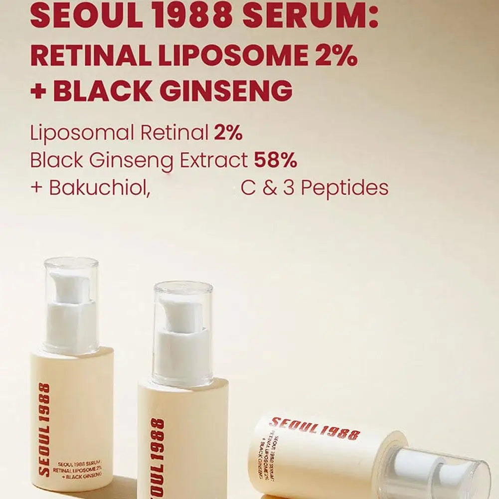 Seoul 1988 Eye Cream Face Cream Set Hydrating Firming Smoothing Reducing Fine Lines Dark Circles Lightweight Daily Skincare Comb