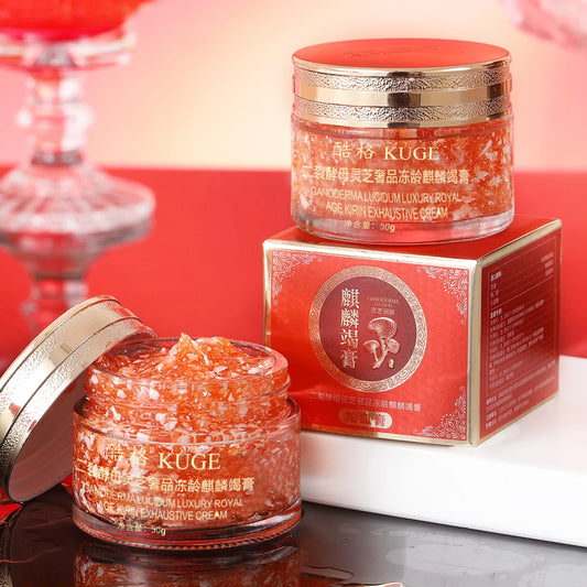 1Pc/2Pcs Dragon Blood Cream, Containing Black Lingzhi Essence, Refines the Skin, Has a Clear and Silky Texture, Moisturizes the Skin, Provides Delicate Care, and Makes the Skin Look Younger.