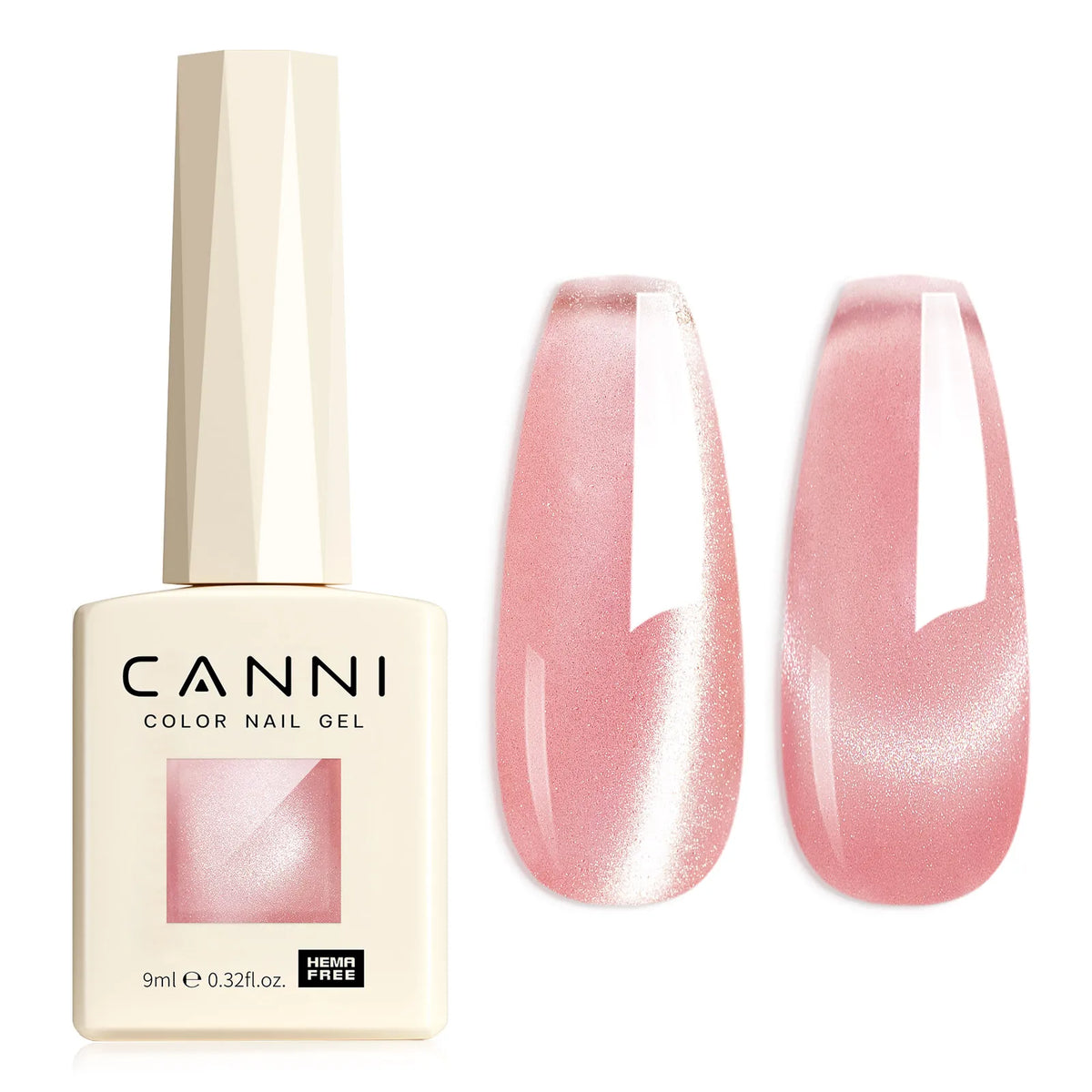 9ml CANNI Nail Gel Polish HEMA FREE Diamond Sparkle Sequin Gorgeous Color Venalisa Semi Permanent Soak Off UV LED Glitter Nails