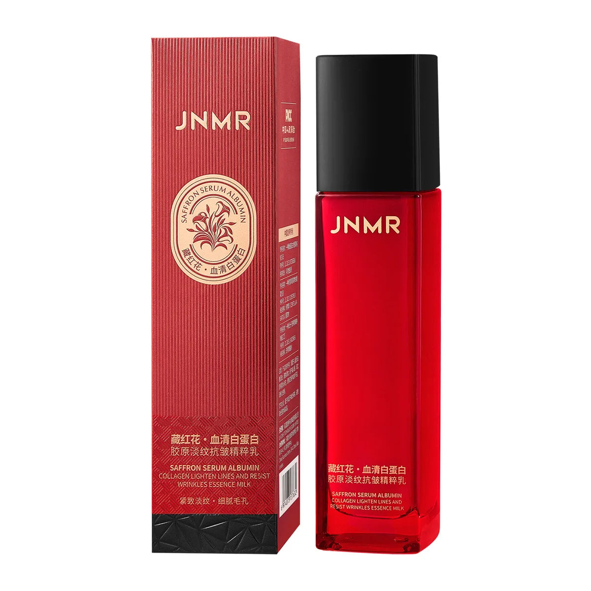 Saffron Serum Albumin Collagen Anti-Wrinkle & Line-Diminishing Essence Milk / Anti-Wrinkle & Line-Diminishing Milk  Essence Milk