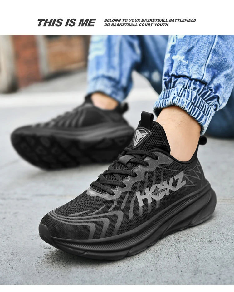 Men's Classic Cushion Running Shoes Hiking Walking Shoes for Women Gym Workout Lightweight Breathable Mesh