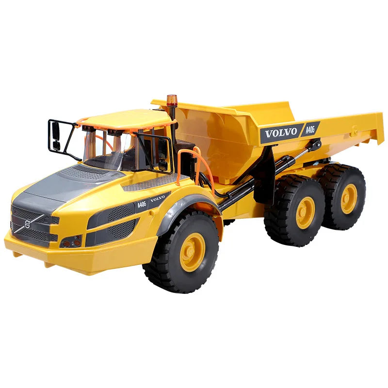 Double E E591 1/20 A40G RC Car Engineering Vehicle Kids Remote Controlled Articulated Dump Truck Toys for Boys Christmas Gifts