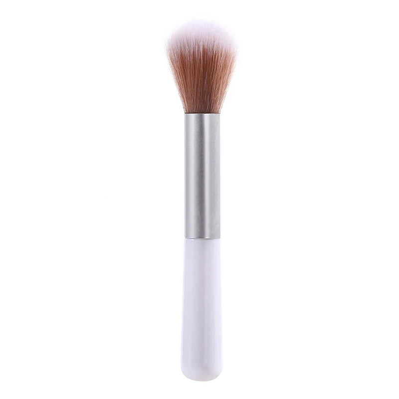 1Pcs Round Handle Multifunctional Makeup Brushes Girl  Professional Powder Foundation Blush Brush Cosmetic Accessories