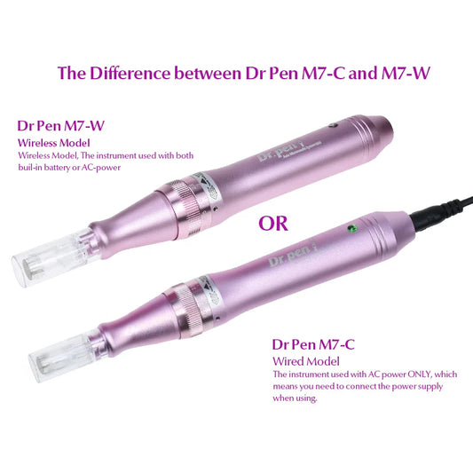 Authentic Dr pen Ultima M7 Wireless Professional Microneedling Pen Tattoo Pen Mesotherapy  Skin Care Kits needle length 0.25 mm