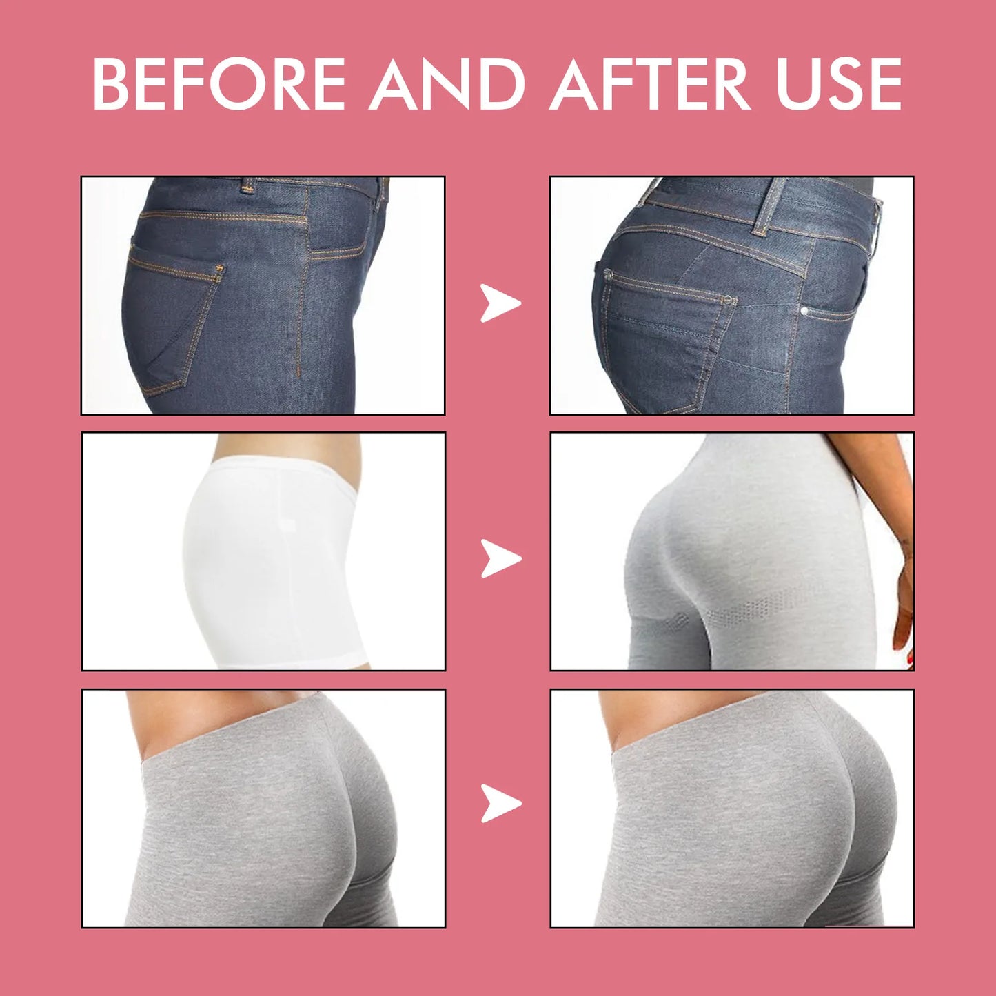Butt Enhancement Cream Buttock Growth Enlargement Shaping Sexy Big Ass Prevent Fuller Sagging Nourishing Lift Hip Plump up Cream