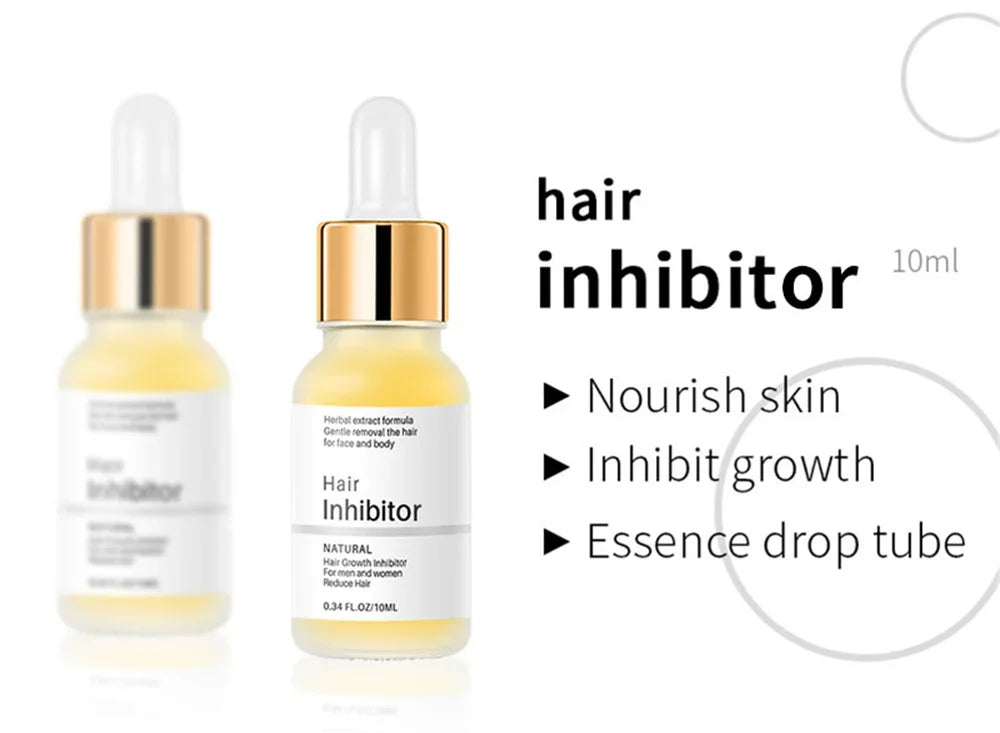 Permanent Hair Inhibition Serum Painless Hair Remover Armpit Legs Arms Hair Growth Inhibitor Depilatory Body Cream Care For Men
