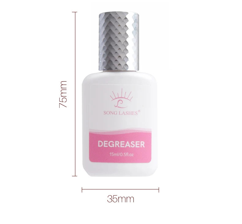 Songlashes Degreaser EffectctivelyStrlie and Remove the Oil and Dust on EyelashesTransparent ColorHigh Quality Professional