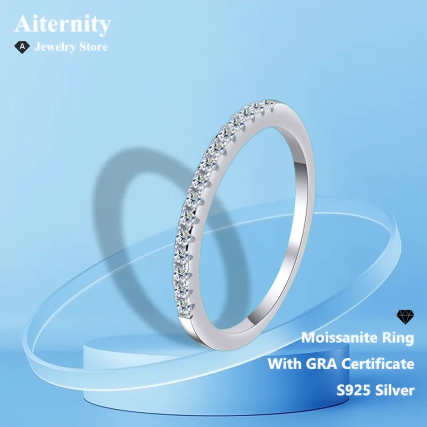 [Discount] With GRA Certificate Moissanite Ring D Color VVS1 For Man and Women Band Anniversary Wedding Engagement Celebration