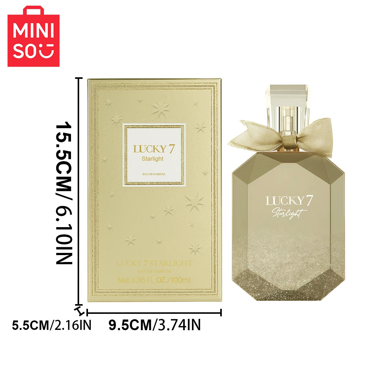 MINISO LUCKY 7 Women Perfume Original Luxury Floral Fruity Eau De Parfum Designer Fragrance For Woman Body Spray 100ml