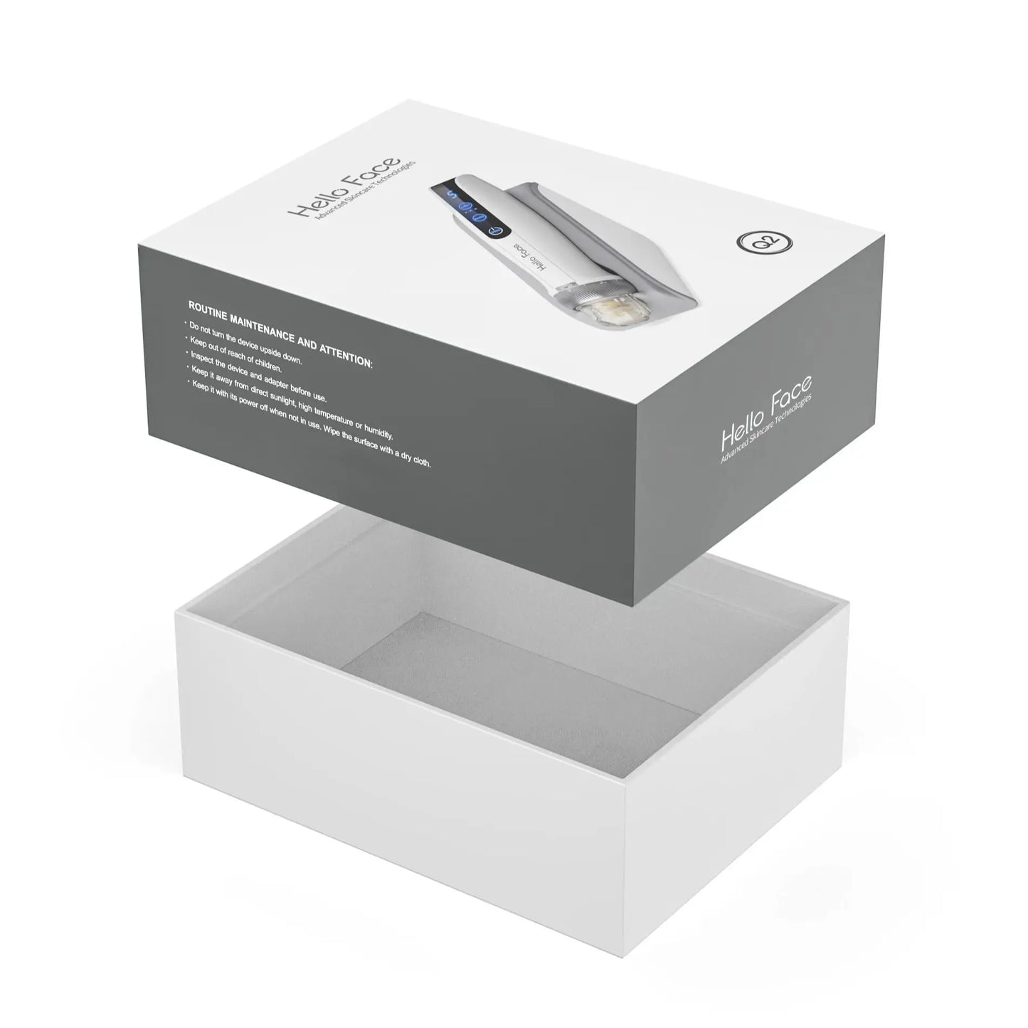Dr. Pen Hello Face Q2 Authentic EMS Derma Pen With 2 pcs needles gifts 0.25 mm needle length