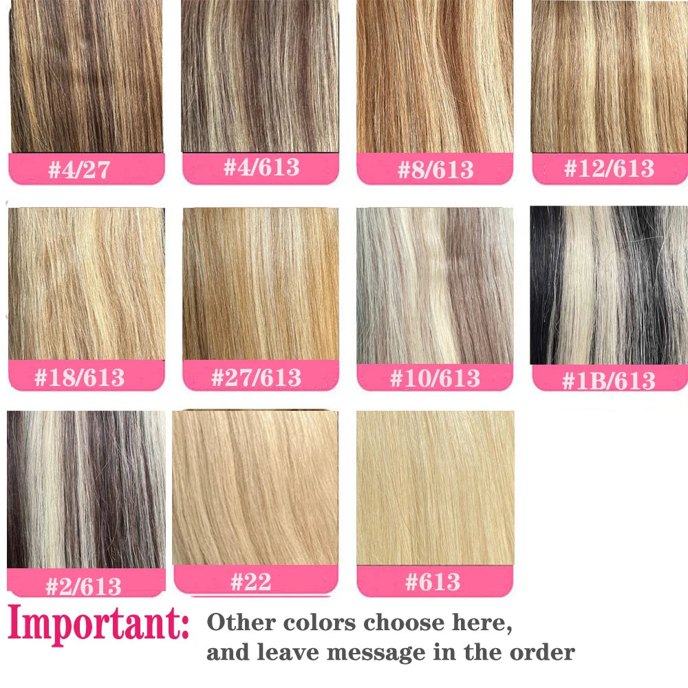 ZZHAIR 100% Human Remy Hair Extensions 2pcs Set 16"-28" 100g-200g  Clips-in Two Pieces Natural Straight 1x20cm 1x15cm