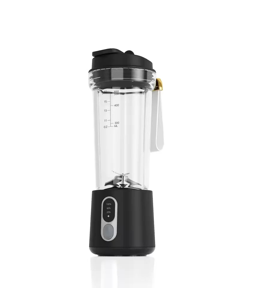 New 180W Portable Juicer Dual-use Juice Cup USB 4000mAh Battery Outdoor Fresh Fruit Blender 4 Blade Smoothie Juices Cup Blender
