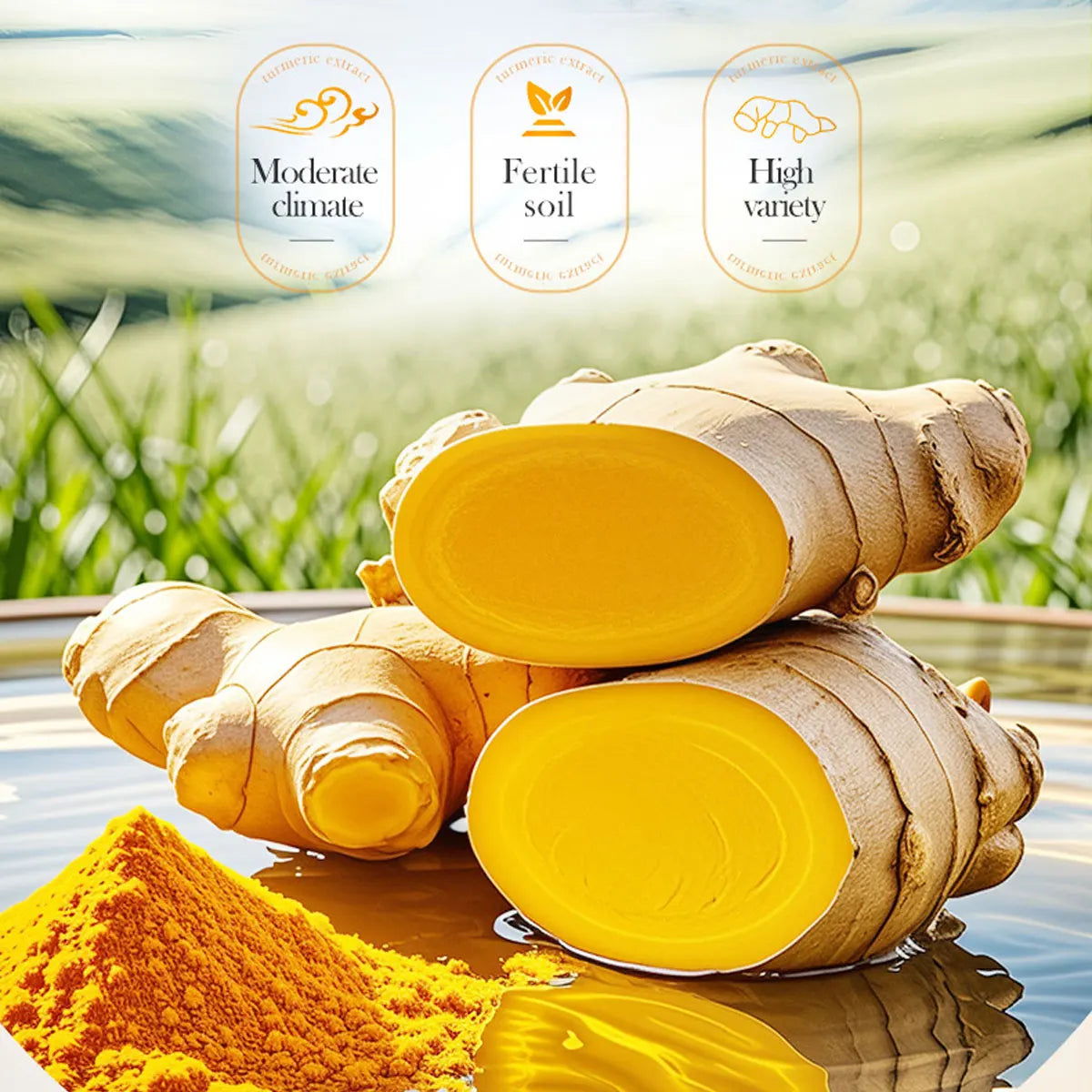 Turmeric Foot Soap, Deep Exfoliating Soap, Cleanses, Brightens, Smoothes, Moisturizes Skin, Gentle And Delicate, Fresh Scent