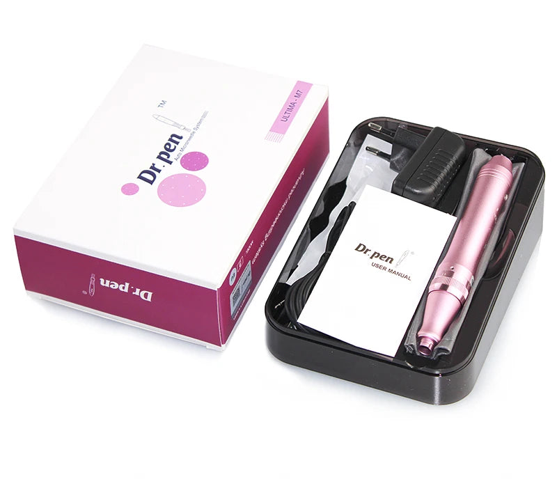 Electric Dr. Pen Ultima M7 Professional Derma Pen Nanoneedles Tatoo Machine 0.25mm Needle Skincare Tool SPA Care