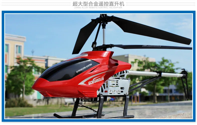New RC Helicopter Drop-resistant Aircraft Charging With LED Lamps Helicopters Model UAV Kids Toy Gift For Kid