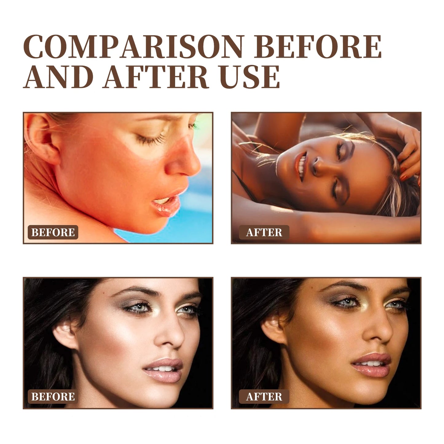 Skin Care Essence Tanning Cream Deep Hydrating Moisturizing Bronze Skin Brighting Cleaning pores Body Care Oil