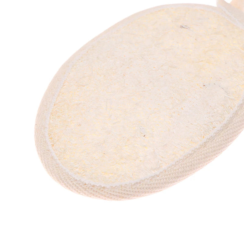 【Natural Loofah Body Scrubber Soft Exfoliating Sponge Shower Brush Cleaner Pad Body Skin Care Tool Bath Exfoliator Shower Puff】