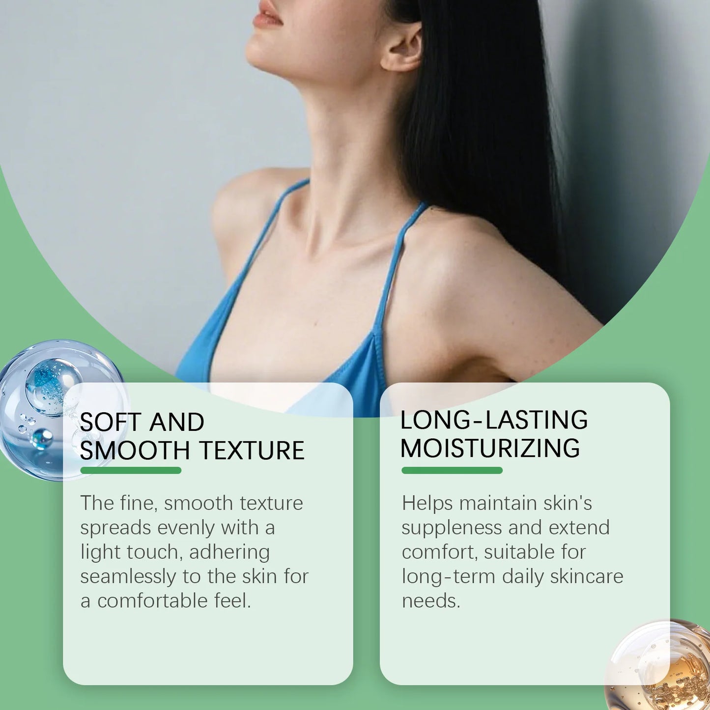 95% Aloe Vera Moisturizing Body Cream with 5% Coconut Oil Gentle Nourishing Tightening Skin Collagen Nicotinamide Body Lotion