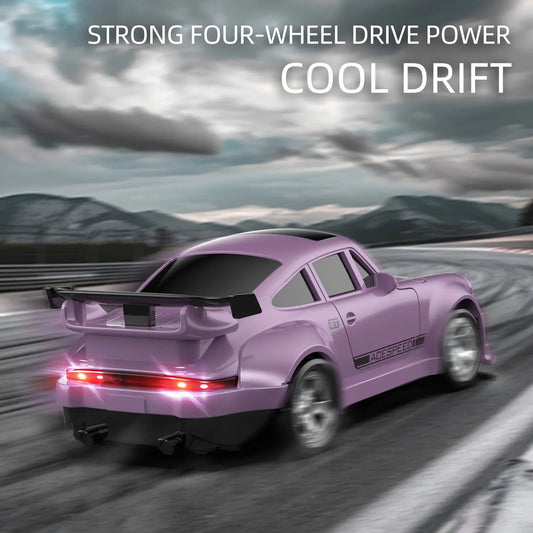 New Kf20 1: 64 Drift Rc Car Four Wheel Remote Control Car Racing Car Full Share Desktop Competition Toys Boys Perfect Gifts