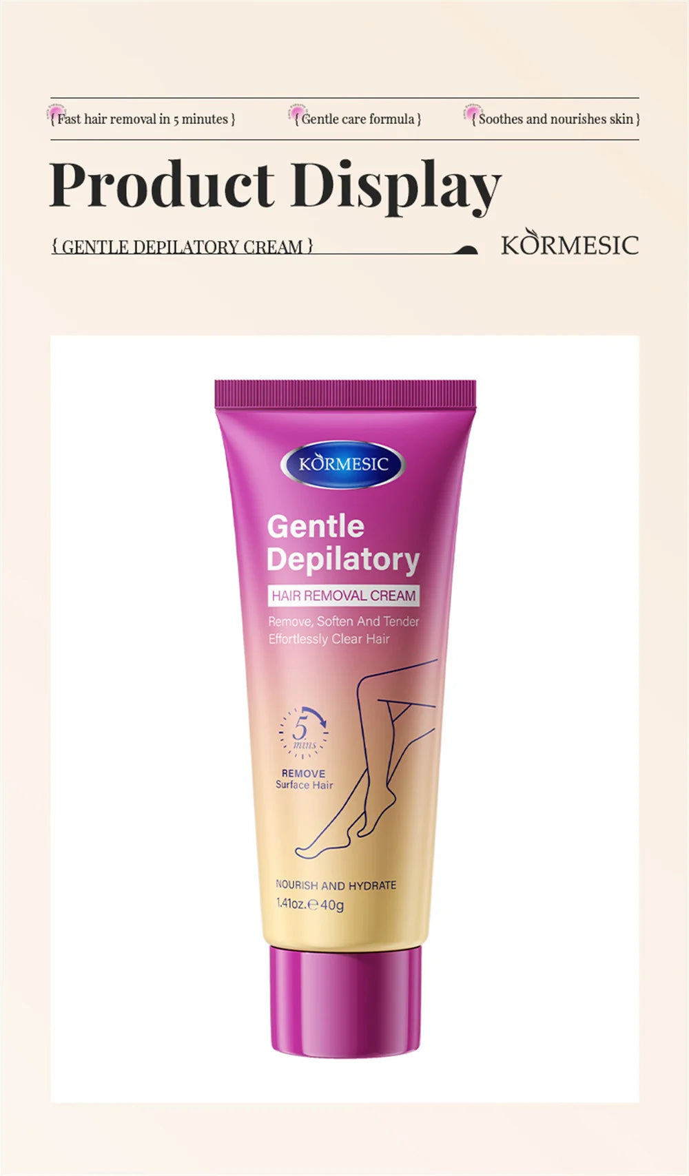 Permanent Hair Removal Cream Hair Growth Inhibitor Face Arm Armpit Leg Intimate Areas Painless Depilatory For Men Women Care