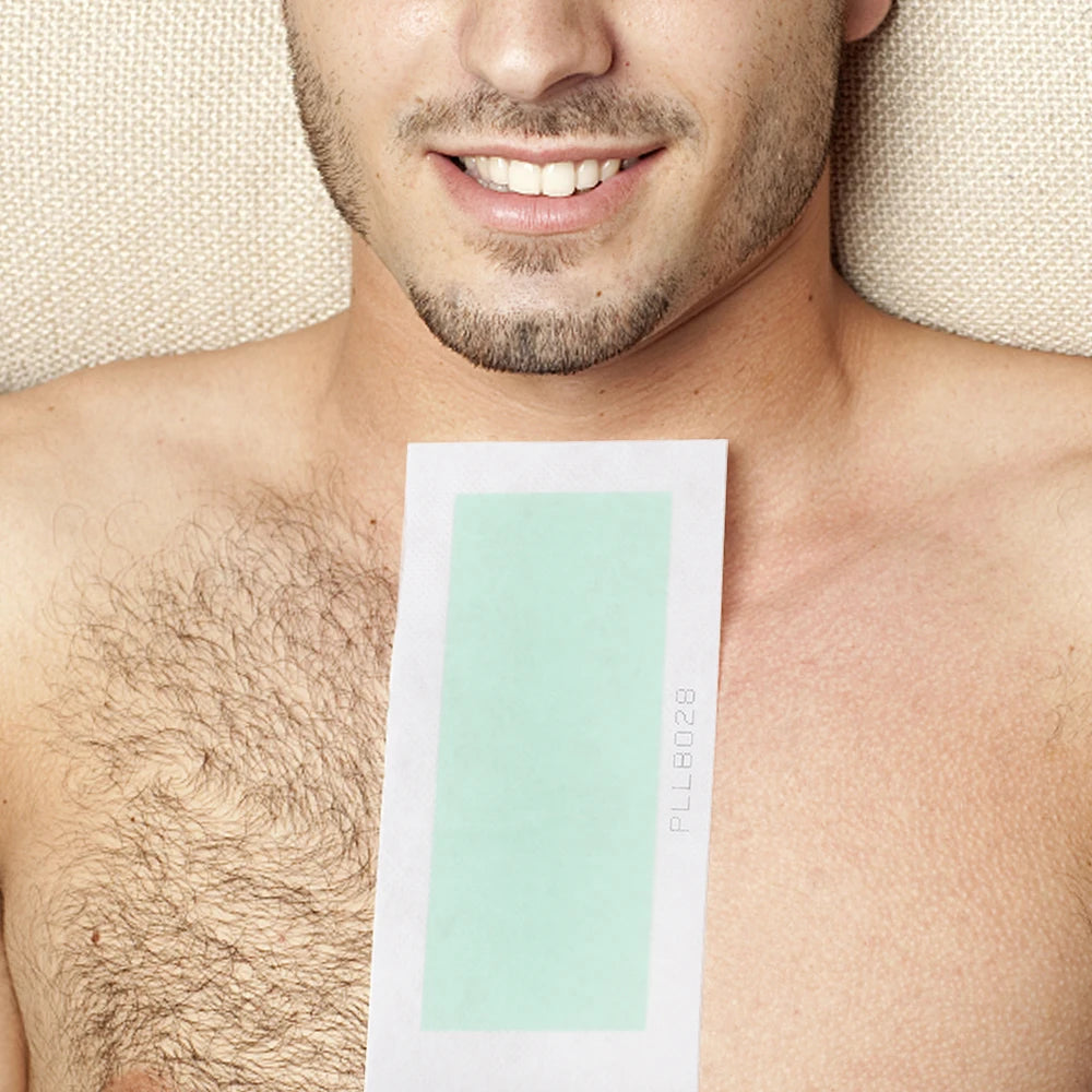 Fast Depilatory Wax Strips For Hair Removal Wax Paper Cold Wax Strips Paper For Face Neck Arm Leg Body Beauty Health Care Tools