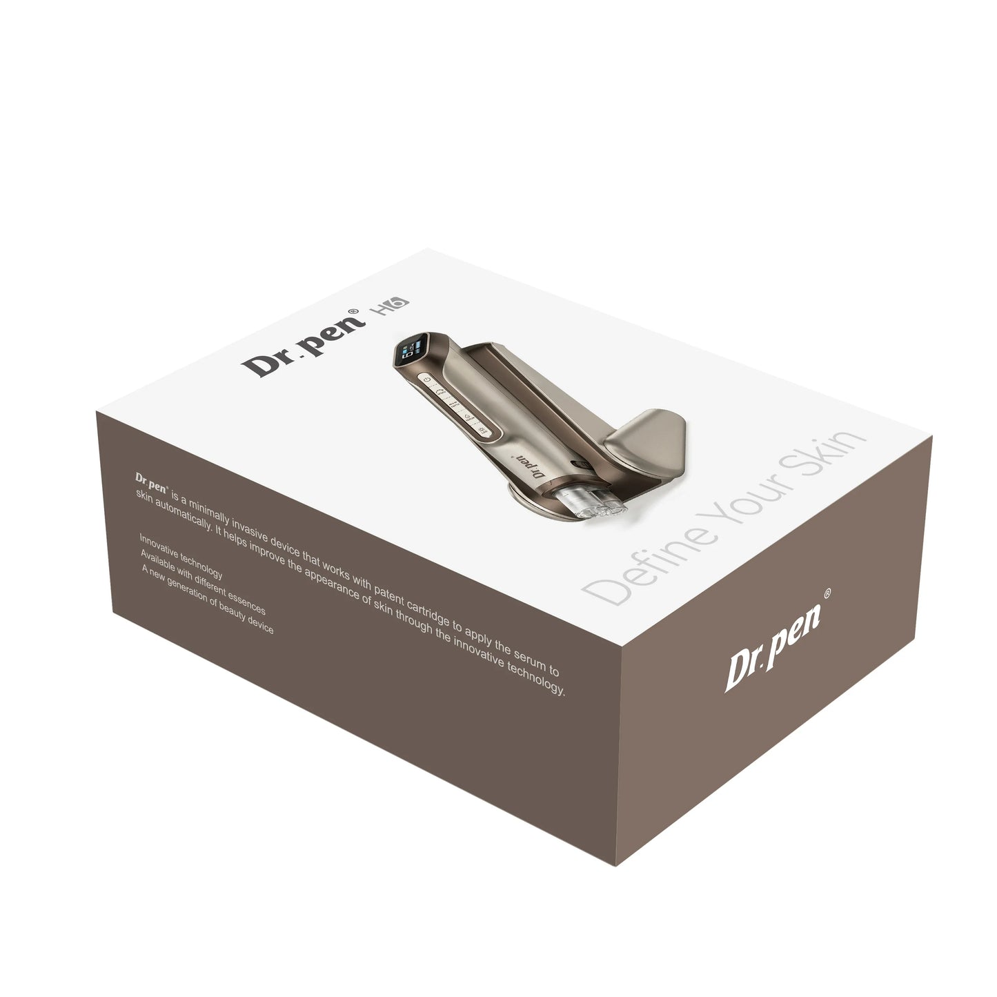 Dr. pen H6 Newly Upgraded Dual Cartridge Design Intelligent Infusion Microneedling pen Needle length 0.25mm as a high-end gift