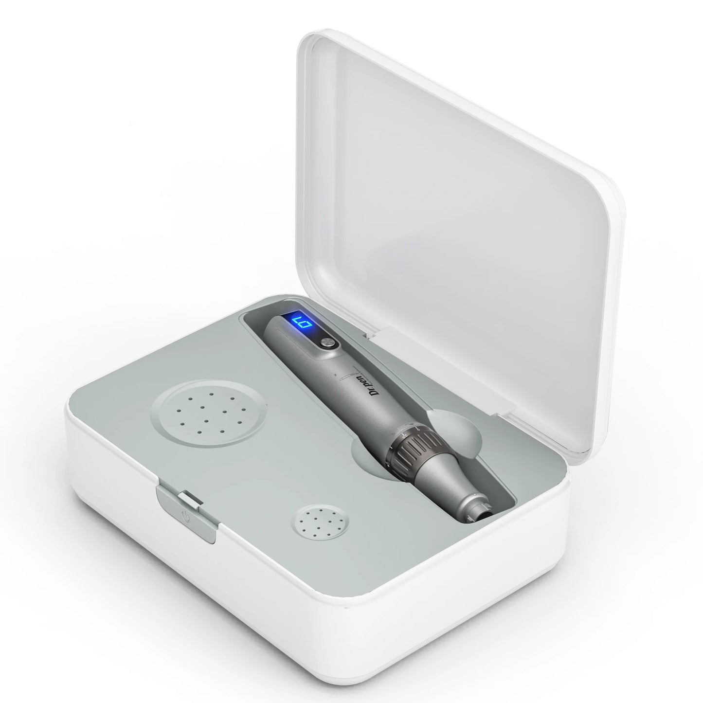 Authentic Dr. Pen M8S Microneedling Pen – 0.25mm Needles, 6 Speeds, Battery Display, Anti-Backflow Cartridges