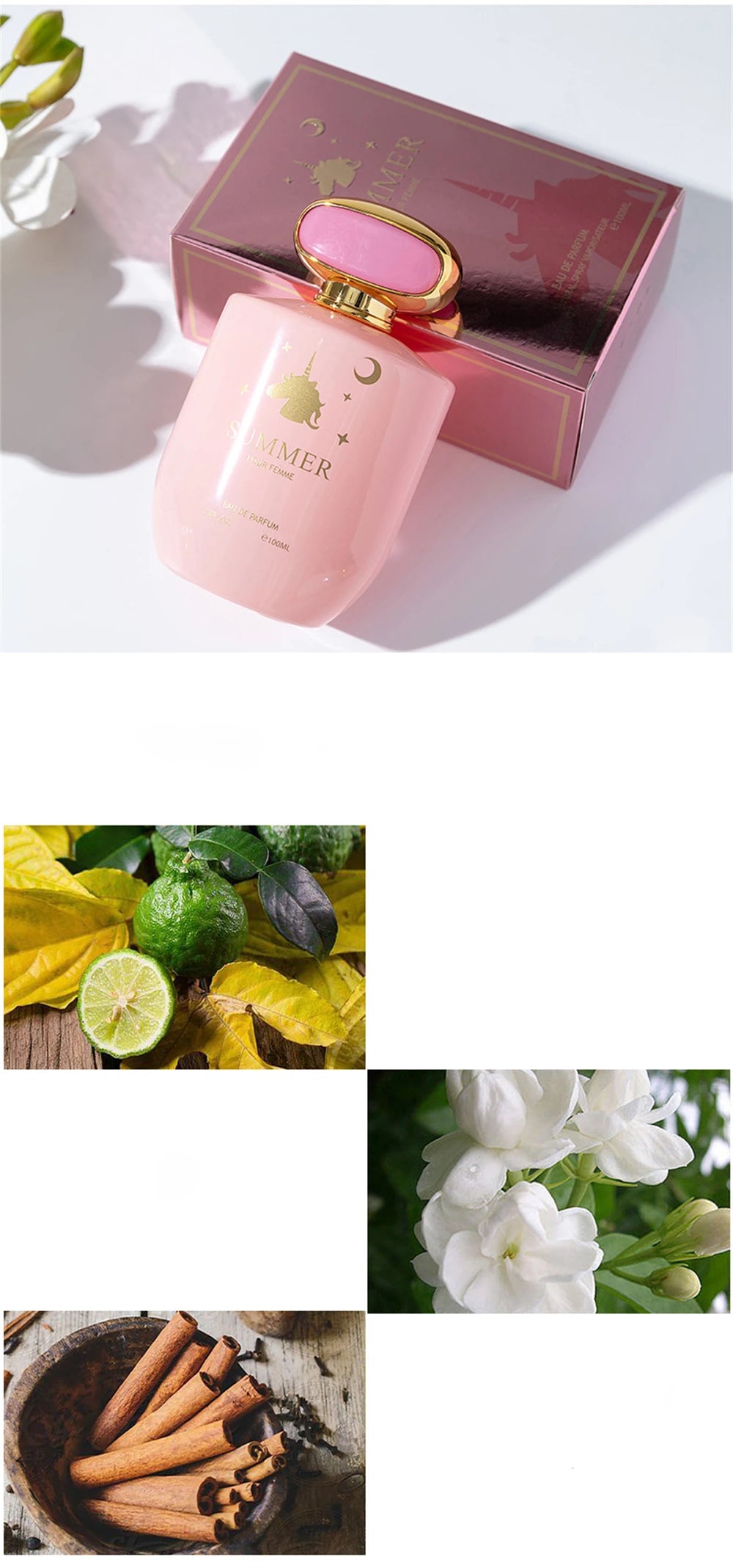 High Grade Perfume Women Parfum Pour Femme 100ml Natural Floral Scent Spray Perfumes Feminino Lasting Fragrant Profumo Donna New