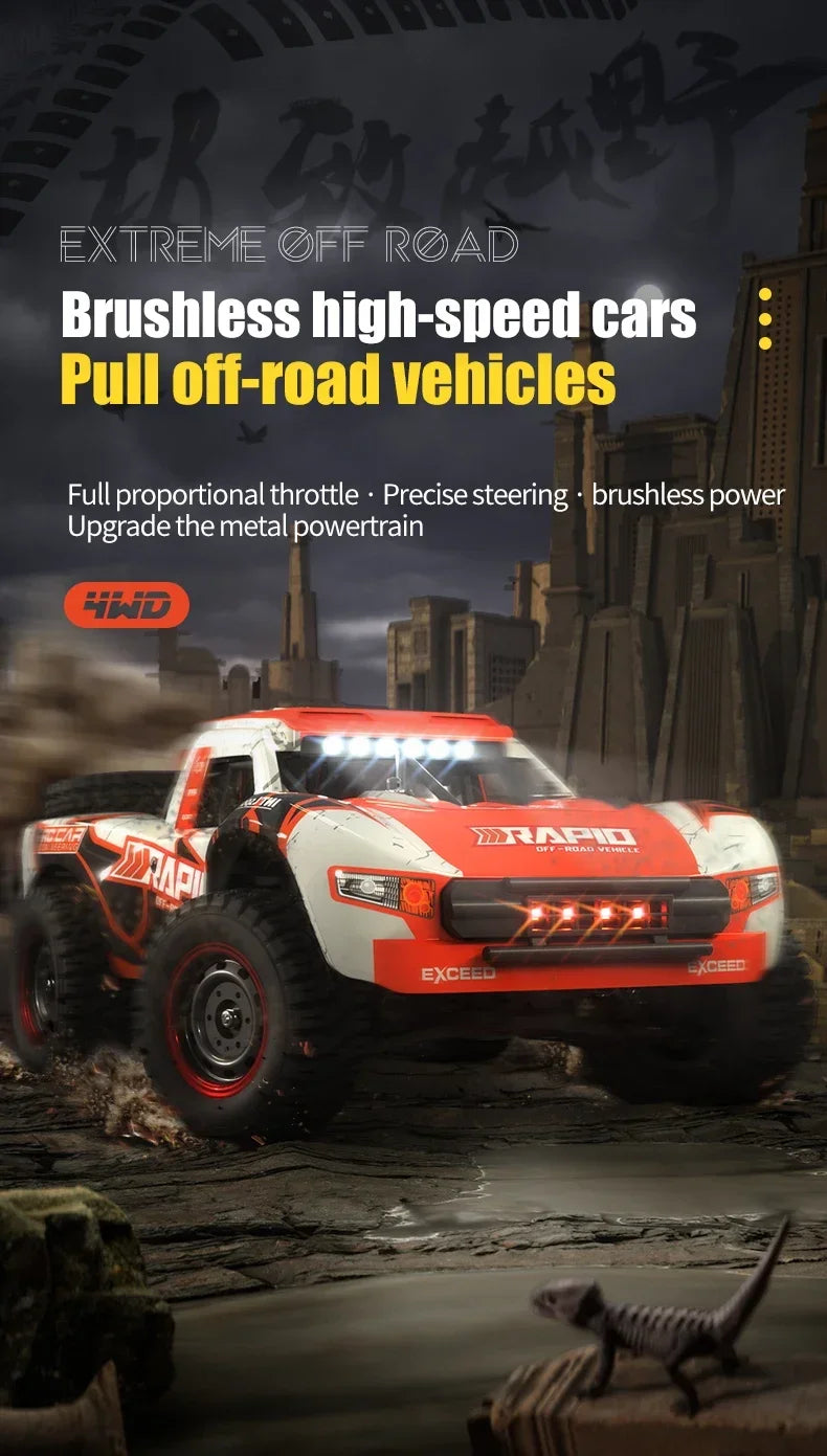 JJRC Q130 Rc Drift Car 4WD Cars  Off Road Buggy Remote Control 70km/h High Speed vehicle Racing Machine Children Toys gifts