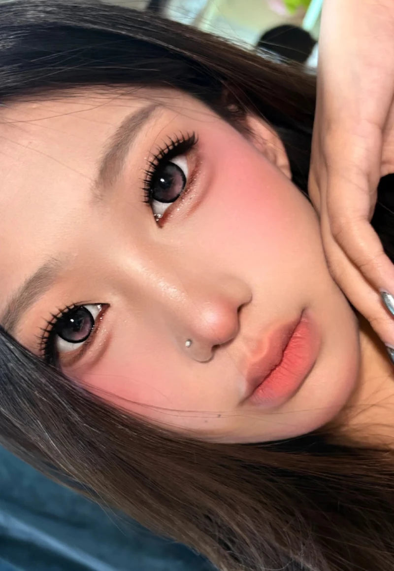 U-shaped False Eyelashes K-Pop Idol Lashes Zhang Yuanying Inspired Comic Eye Lashes Natural Wispy Lash Extension