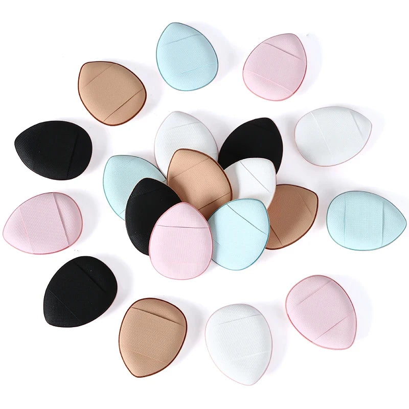 20Pcs Mini Finger Puff Makeup Sponge Set Air Cushion Cosmetic Puffs Wet & Dry BB Cream Applicator Concealer Foundation Puff