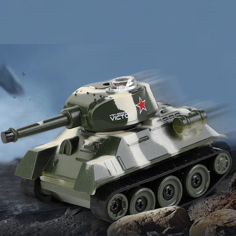 Mini RC Tank Model ImitateRemote Radio Remote Control Tank Electronic Boys Toys Children Christmas Gifts