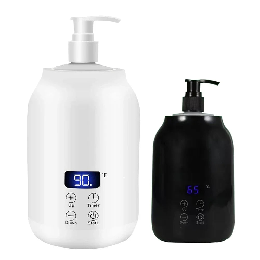 NEW Massage Oil Warmer Digital Lotion Cream Heater 2 Heat Modes Lotion Warmer Fast Heat Lotion Warmer LED Display with Timer